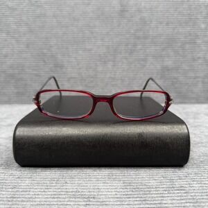 Persol 2683-V Burgundy Red Rectangular Eyeglasses Frames Italy 49-16-135 417 Y2k